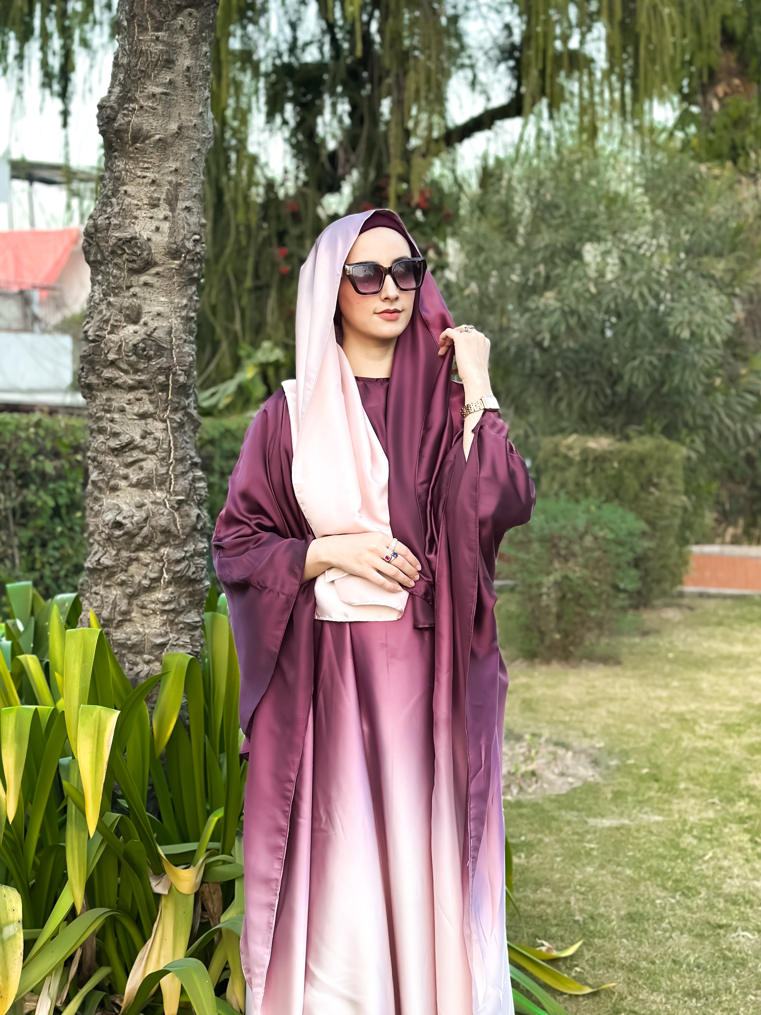Double Tone Abayas