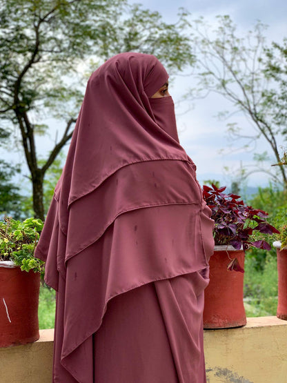 BUTTERFLY KHIMER AND ABAYA COMBO