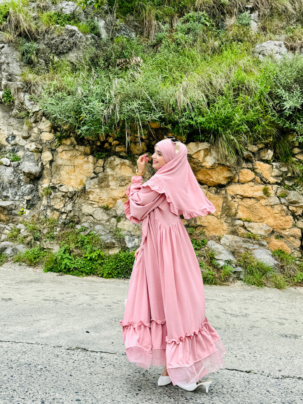 FAIRY KHIMAR AND ABAYA COMBO
