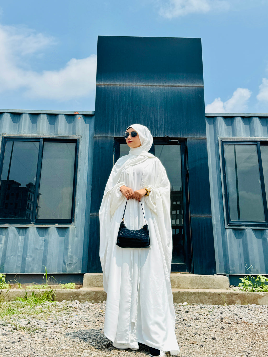 3 PIECE PEARL ABAYA SET