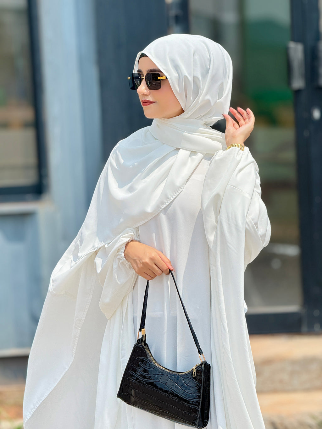 3 PIECE PEARL ABAYA SET