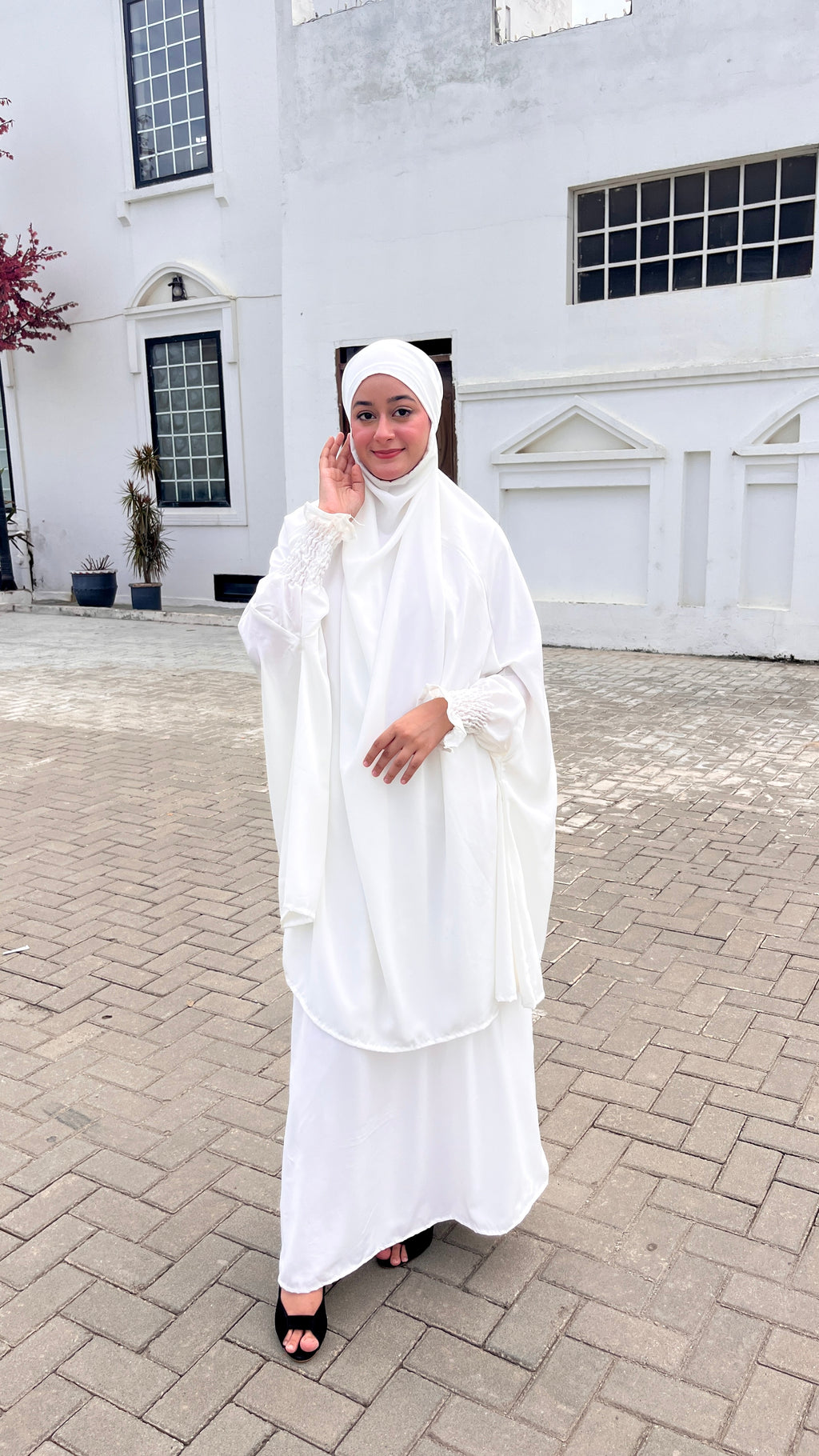 3 PIECE PEARL JILBAB SET