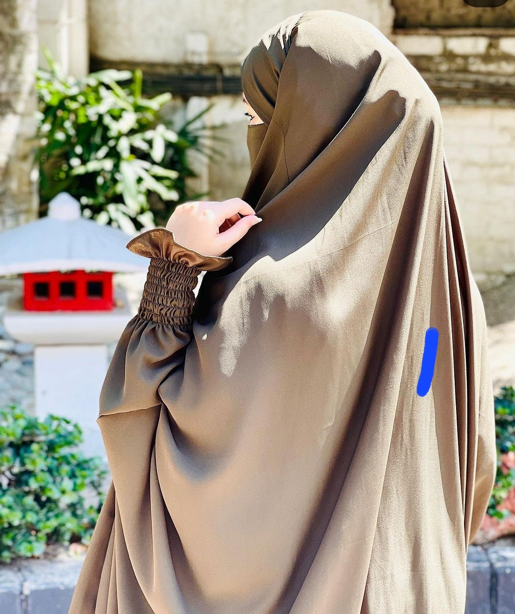 3 PEICE JILBAB, SKIRT AND NIQAB (FRENCH SLEEVES)