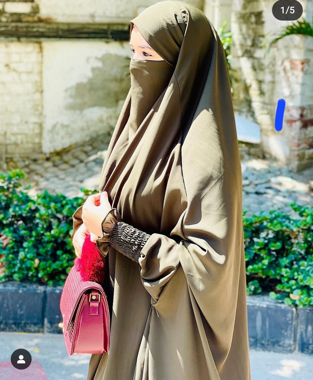 3 PEICE JILBAB, SKIRT AND NIQAB (FRENCH SLEEVES)