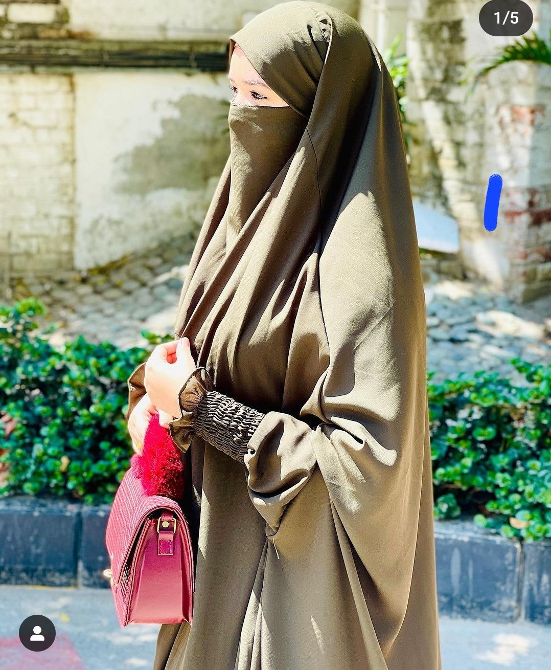 3 PEICE JILBAB, SKIRT AND NIQAB (FRENCH SLEEVES)
