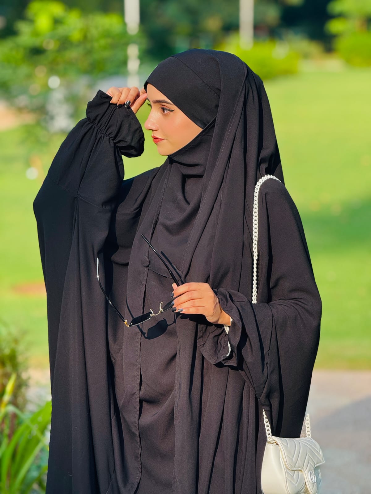 SAUDI JILBAB  - WAVY FANTY